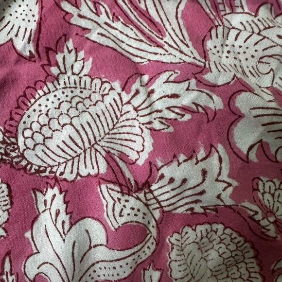 PAX PHILOMENA LAURA FLORAL PAJAMAS Pink White Pajama Set Size small - Picture 5 of 15